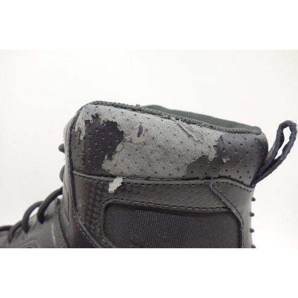 Terra Superfeet Black Leather Tactical Lace Up High Ankle Boots Shoes Men's 13 - Picture 11 of 11